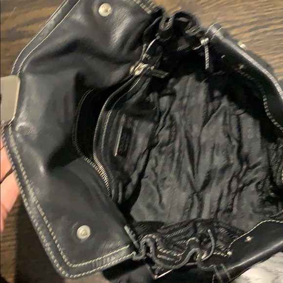 Black Prada nylon and leather bag - Picture 3 of 10